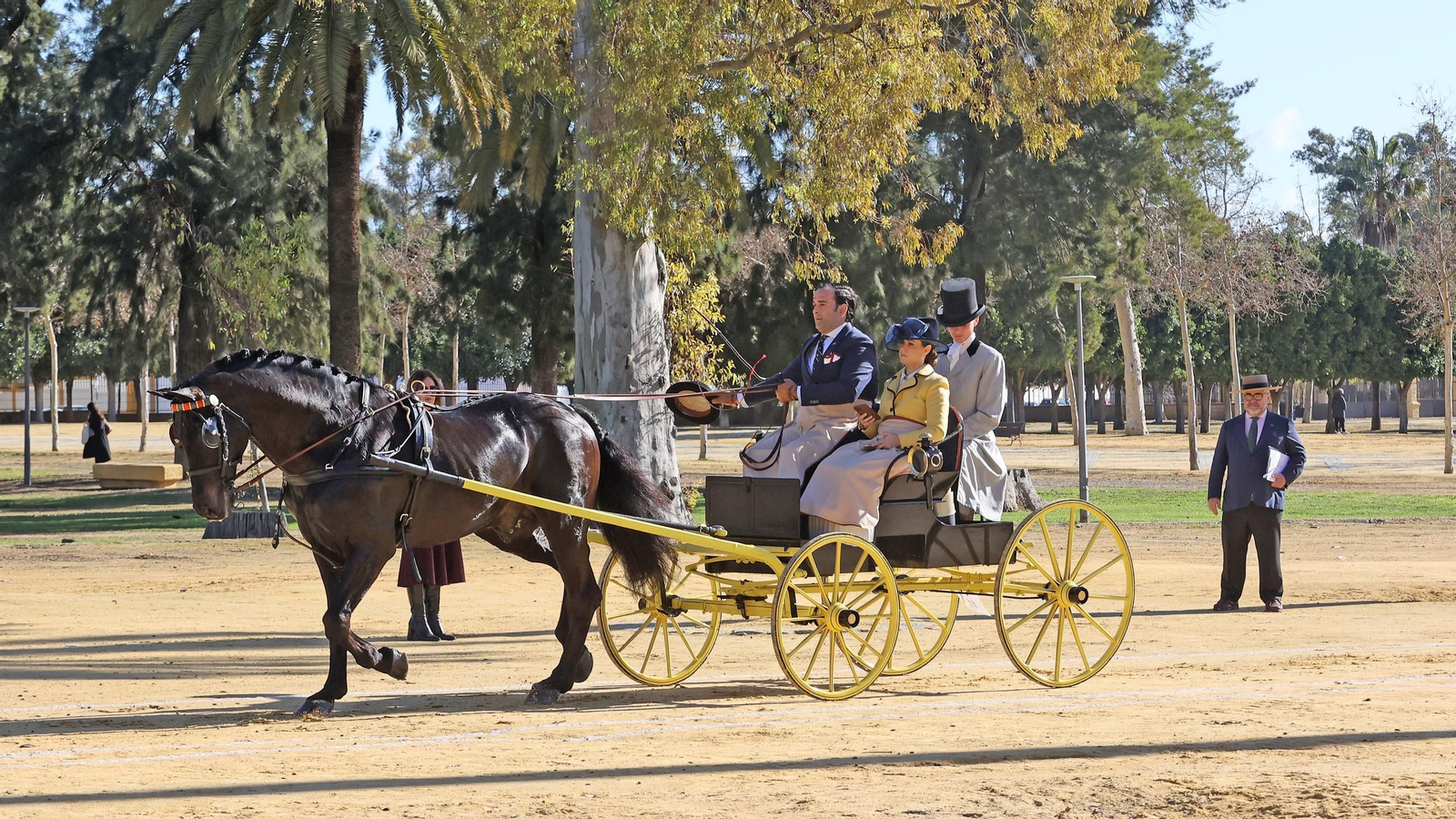 Concurso de enganches por las calles de Jerez