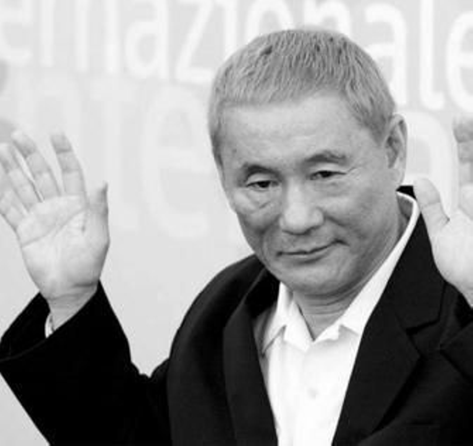 Takeshi Kitano, habitual en el festival, durante la presentación de 'Zatoichi' en 2003.