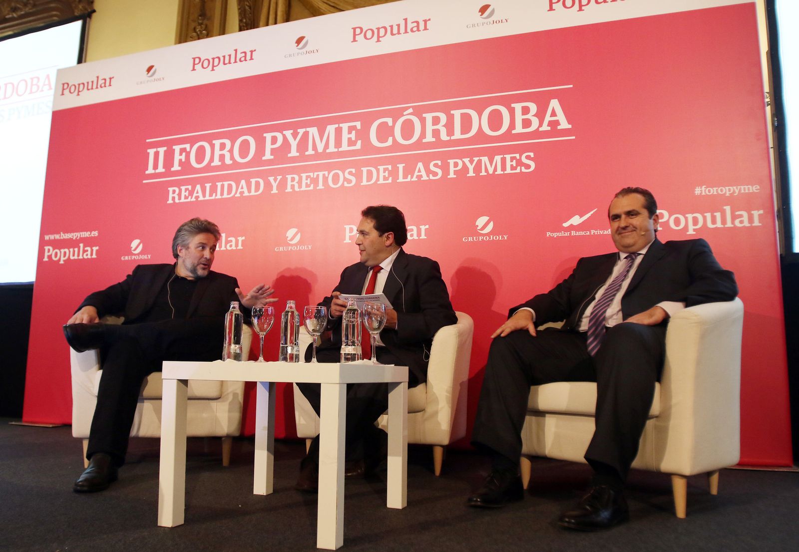 Álex Rovira, Juan Ruz y Francisco Torrent.