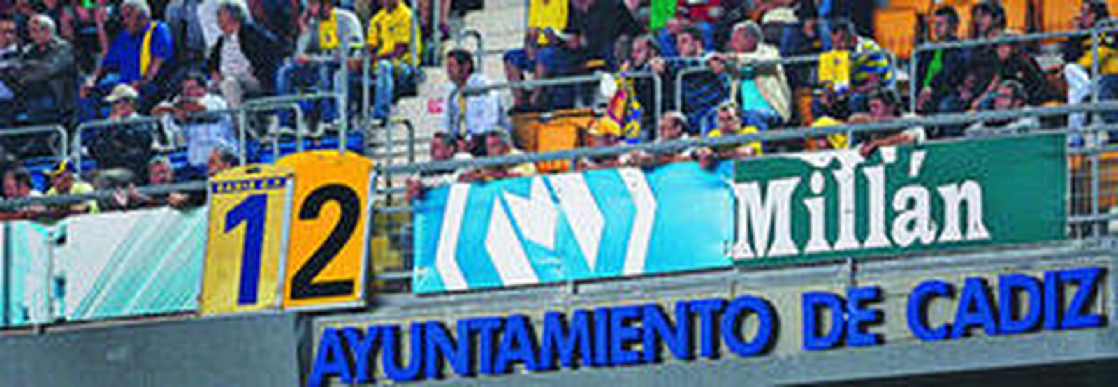 Primer aviso desde la grada