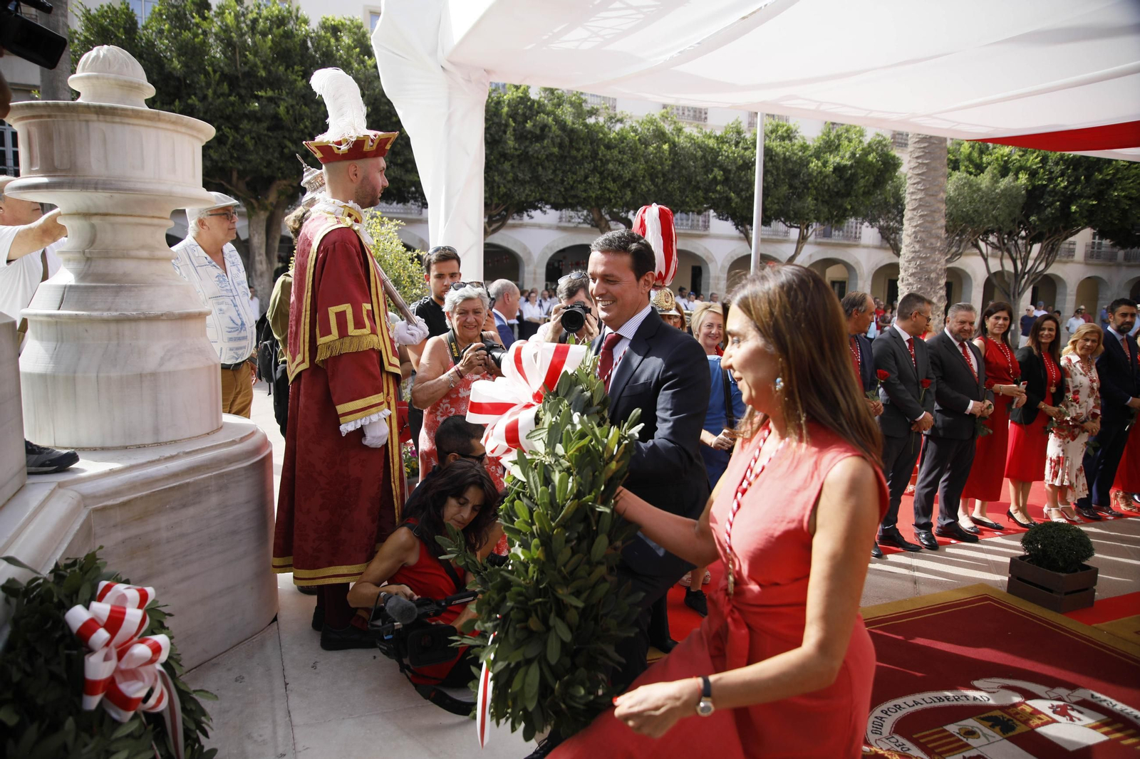 Las imágenes de los acto conmemorativo a los Coloraos