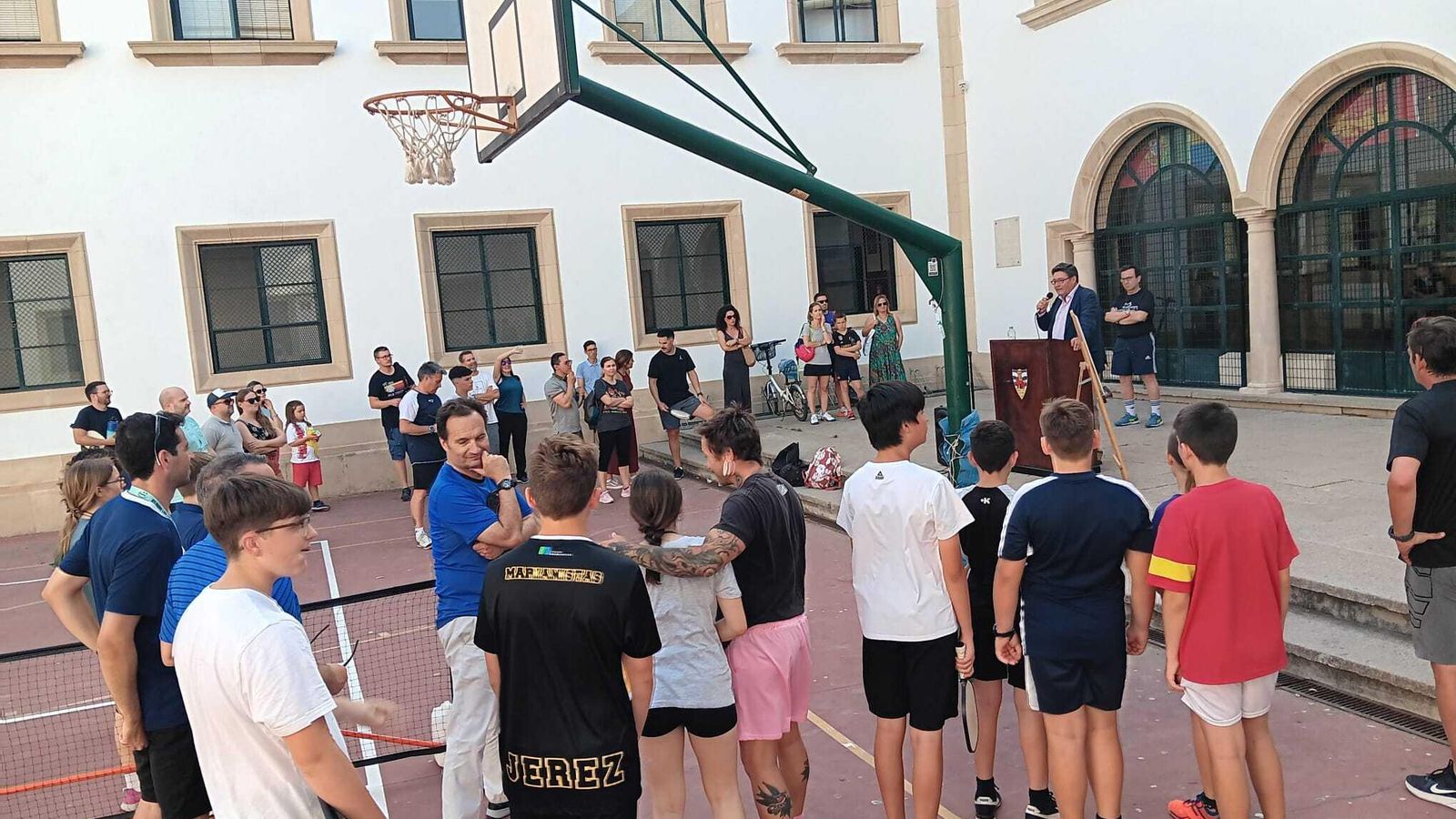 Otra imagen de la inauguración.