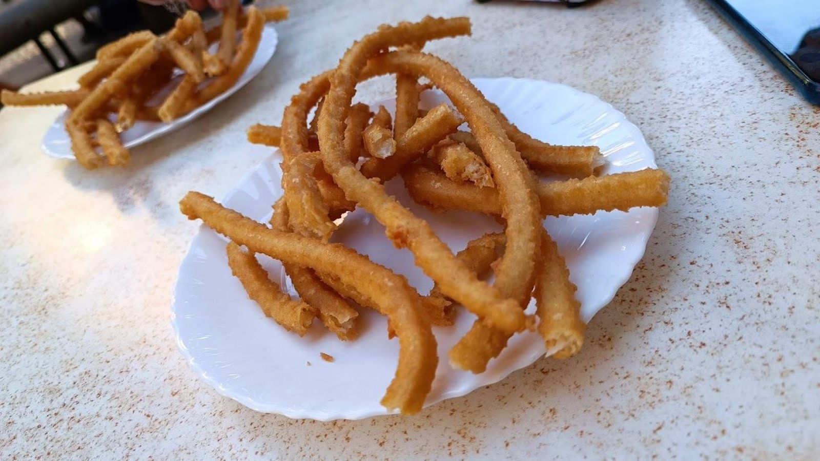 Churros en Bar La Marina