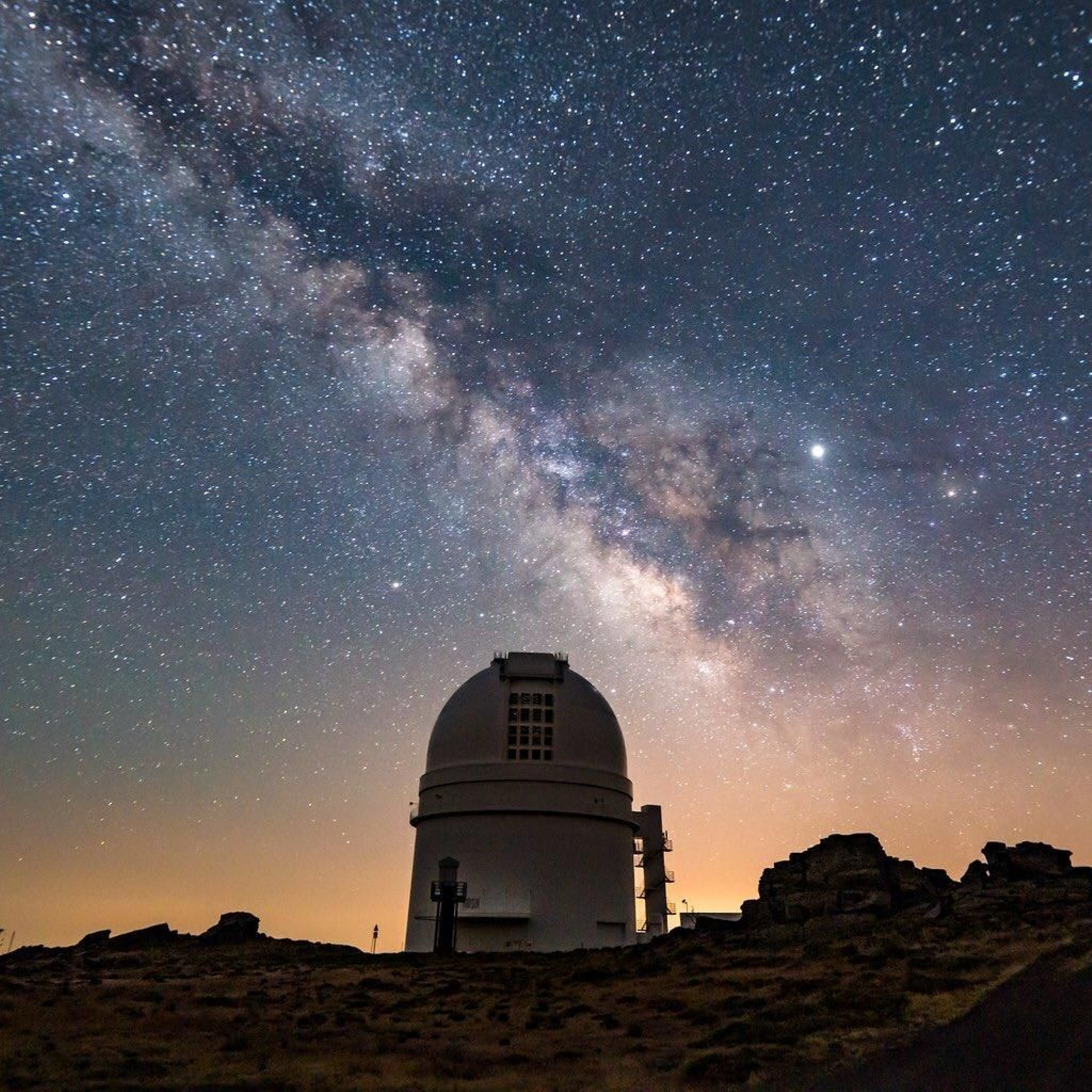Imagen de una de las cúpulas de Calar Alto