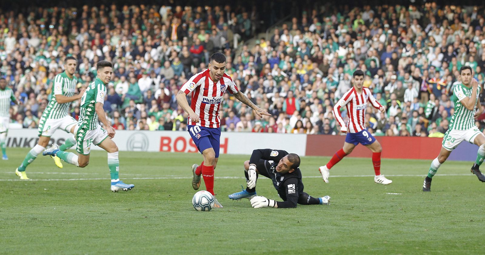 Las imágenes del Betis-atlético de Madrid