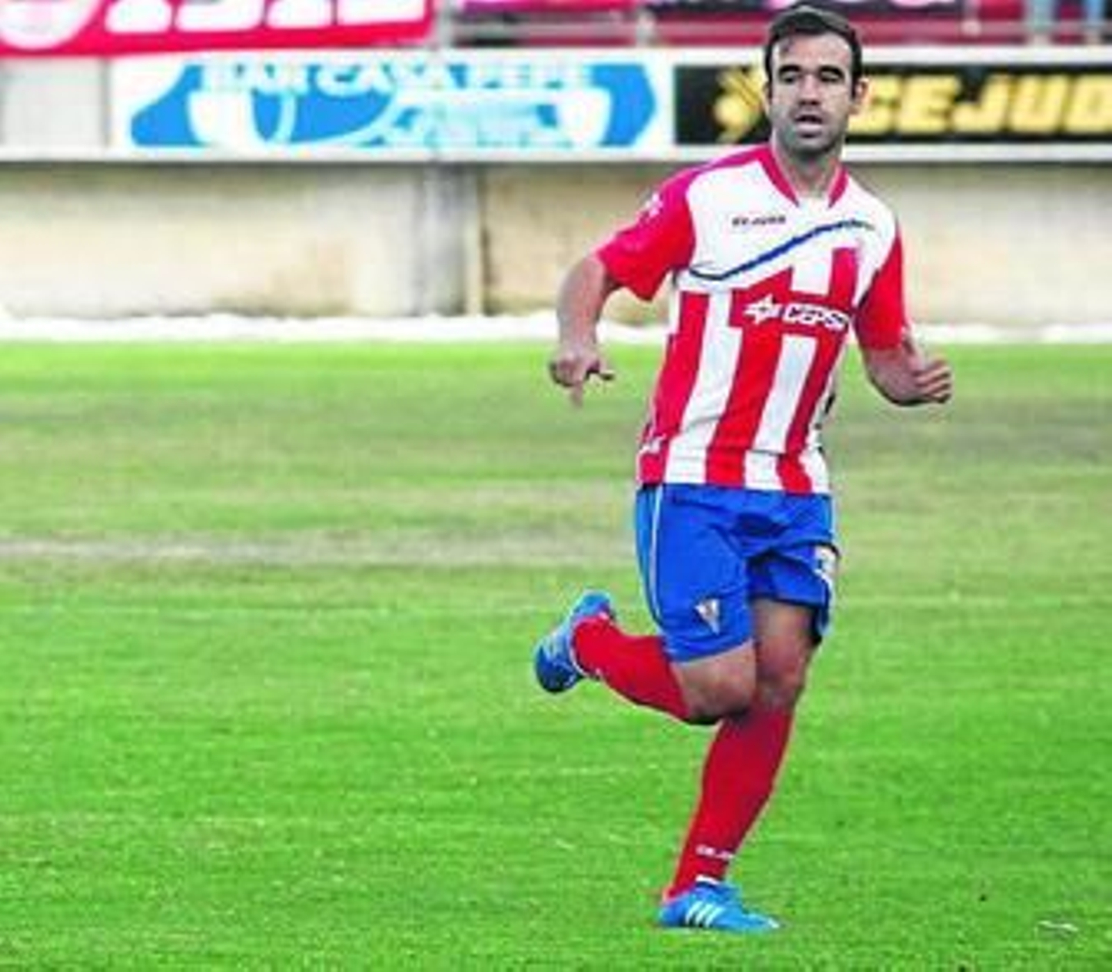 Víctor González, el pasado domingo en el Nuevo Mirador.