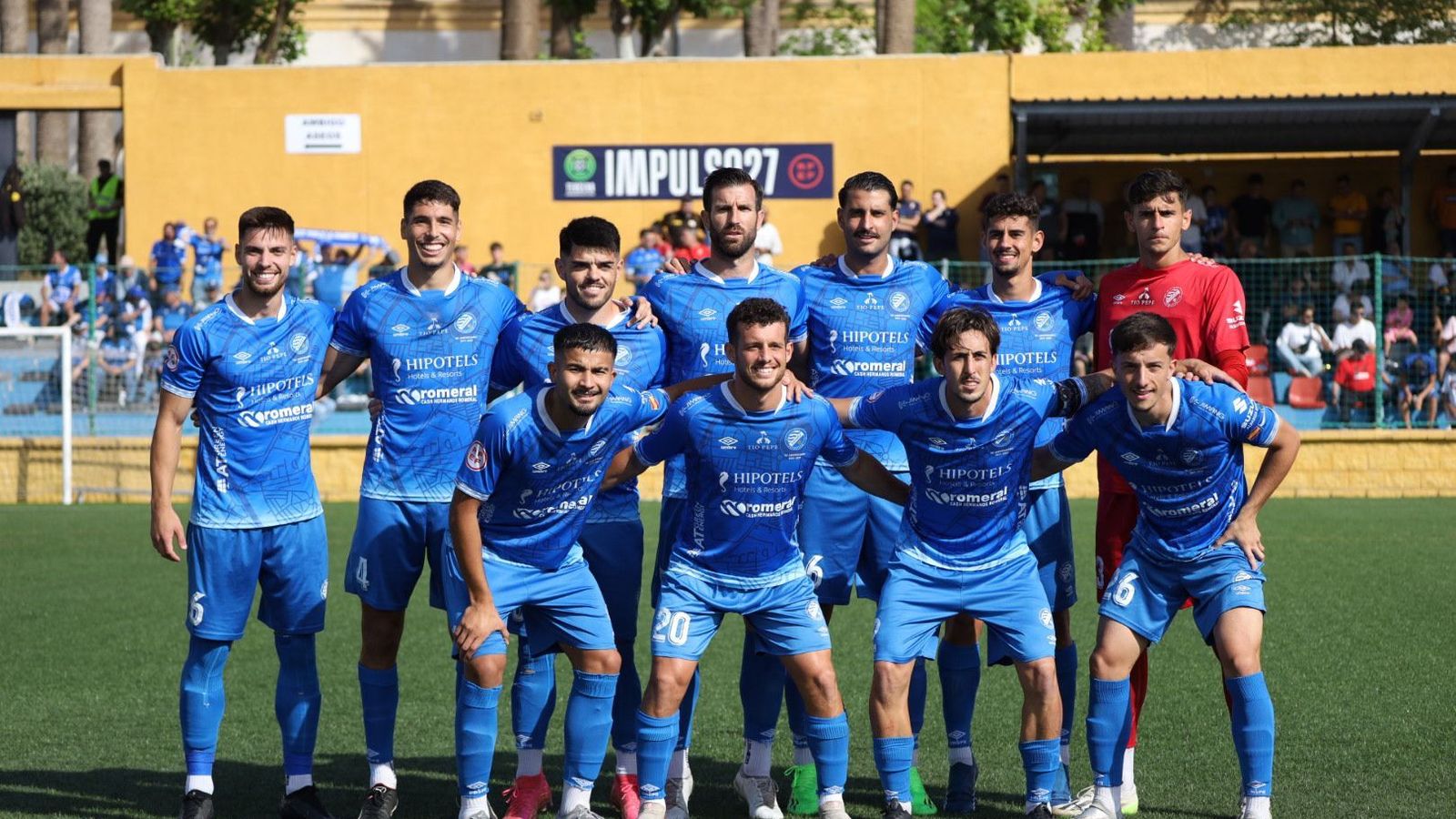 Once que presentó el Xerez DFC en el Martínez Pirri ante el Ceuta B.
