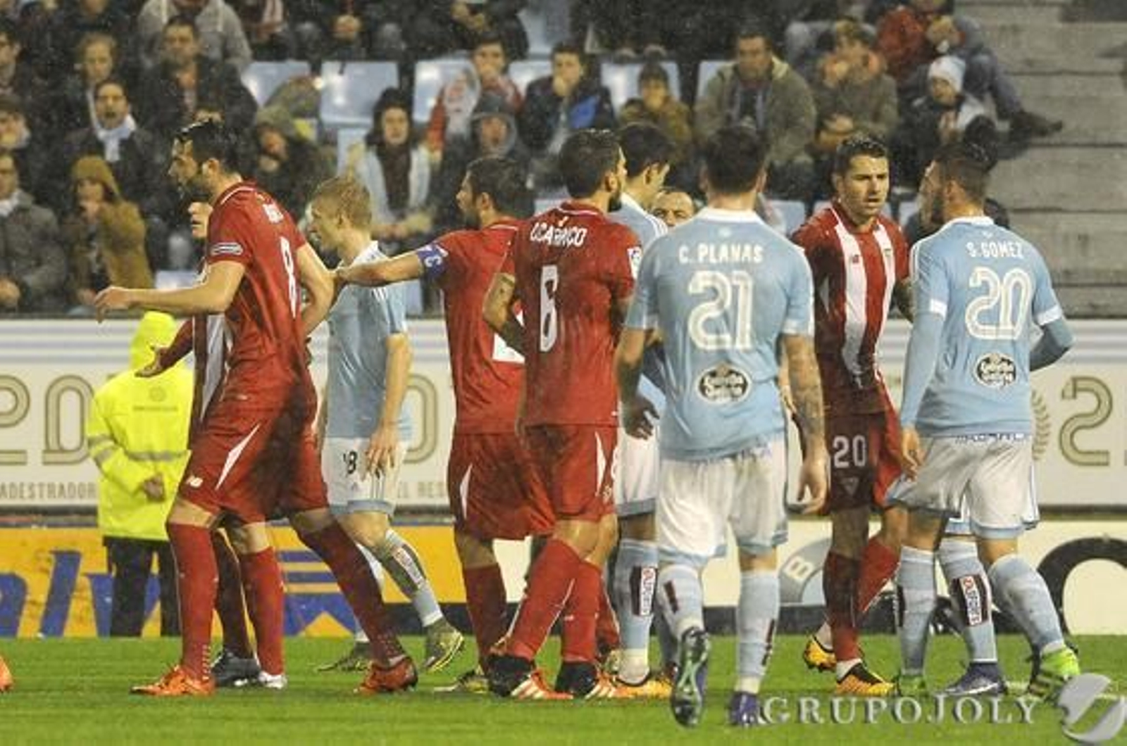 Las imágenes del Celta-Sevilla de Copa