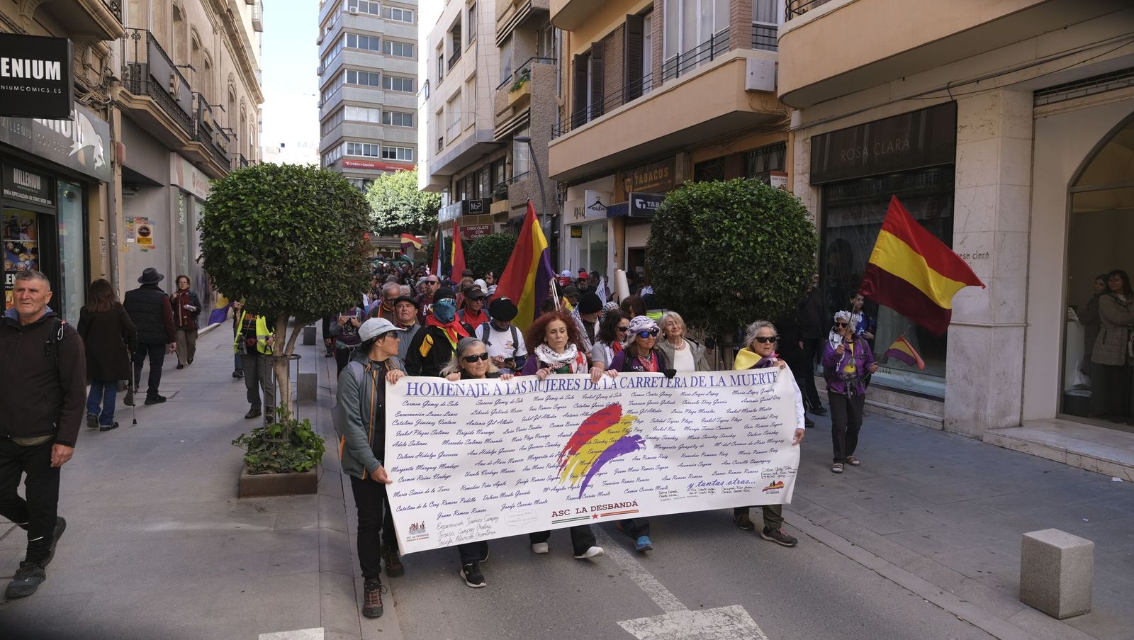 La Desbandá llega a Almería, en imágenes