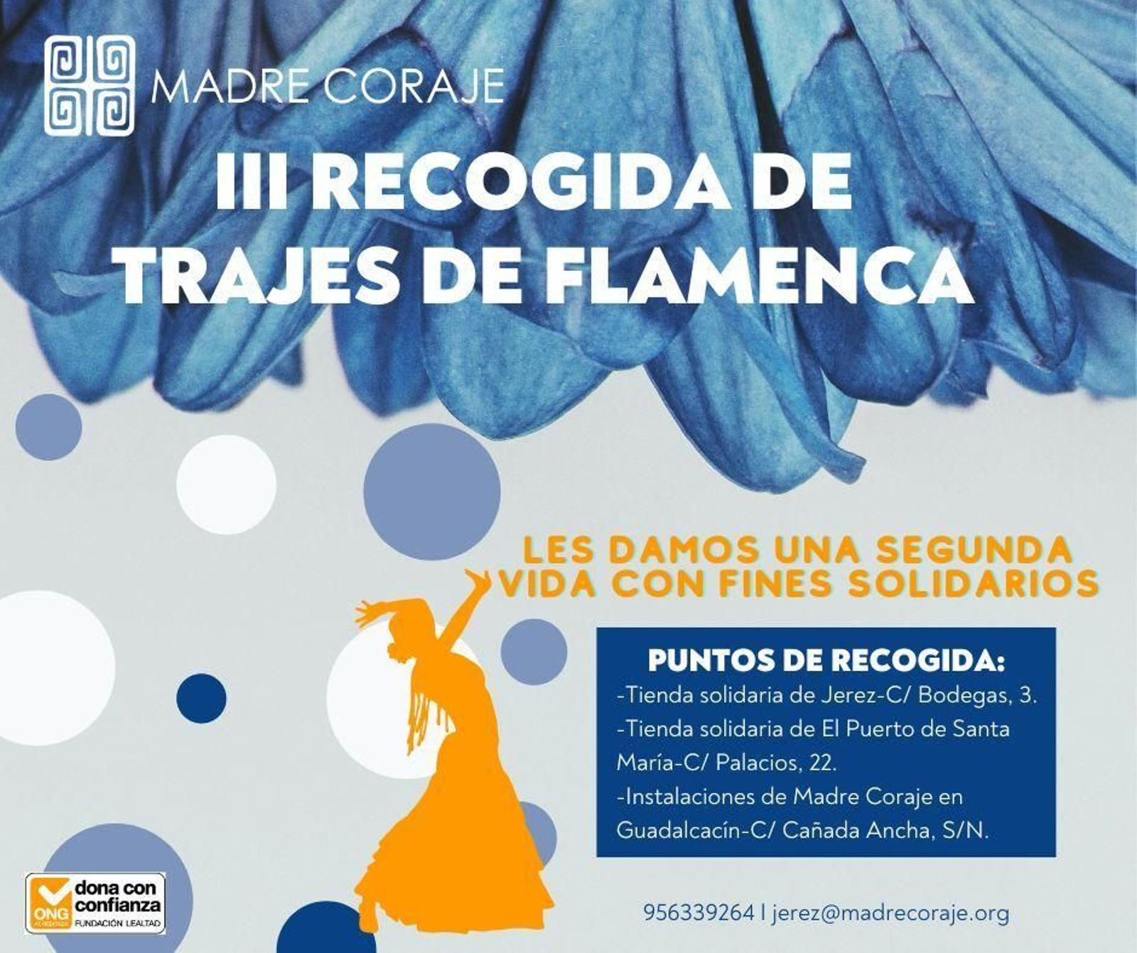 III Recogida de Trajes de Flamenca con fines solidarios.