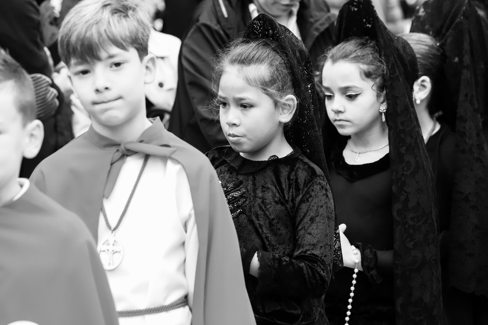 Fotos de la procesión infantil del colegio Nuestra Señora de los Milagros de Algeciras