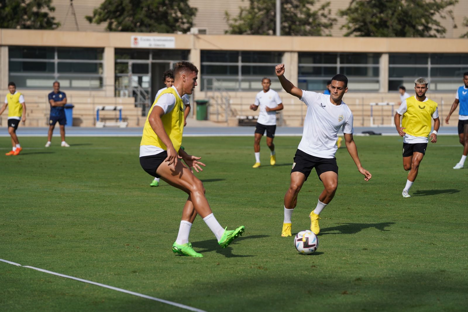 Milovanovic ante Kaiky en un entrenamiento