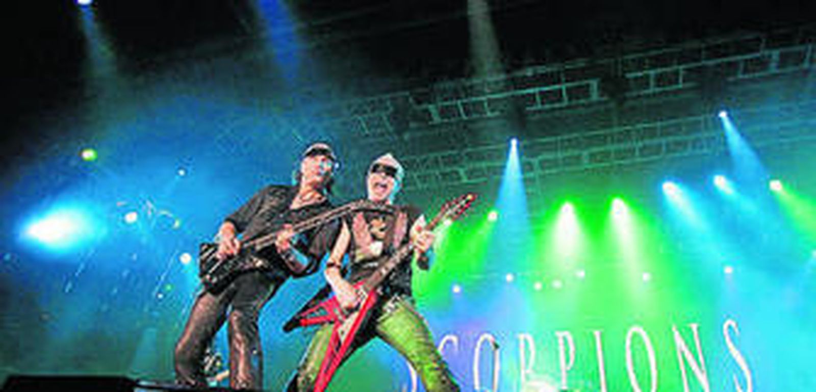 Actuación de la legendaria banda Scorpions.