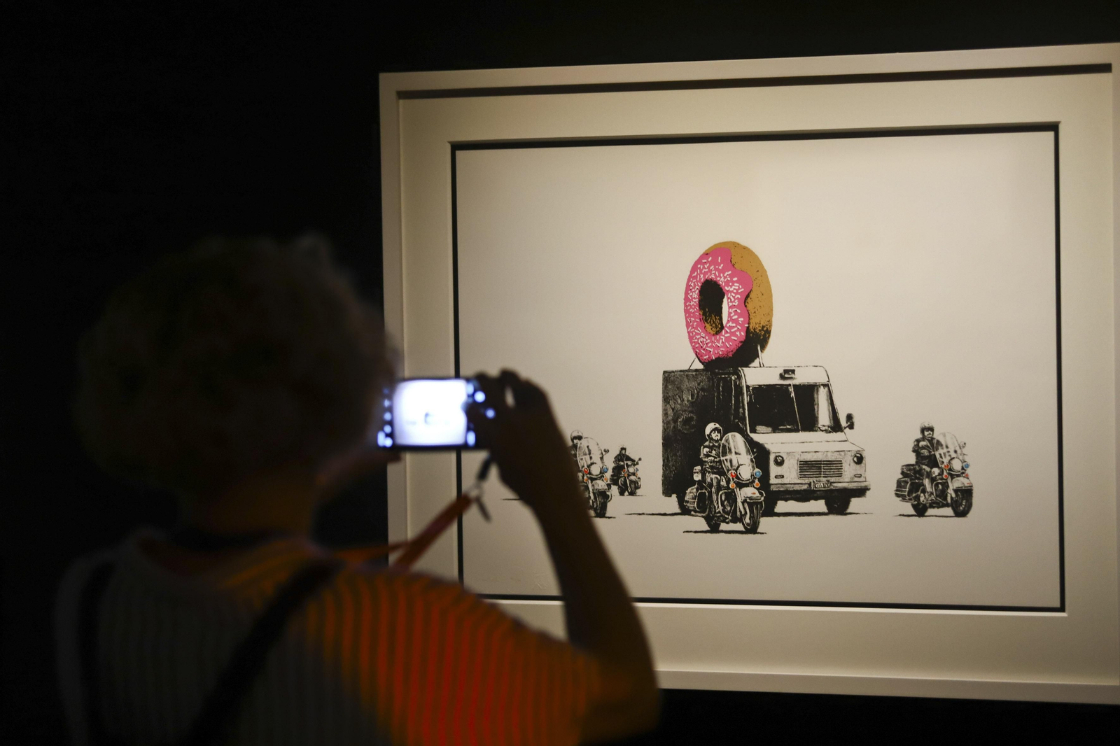 Las fotos de la exposición 'Banksy. The art of protest' en La Térmica, en Málaga