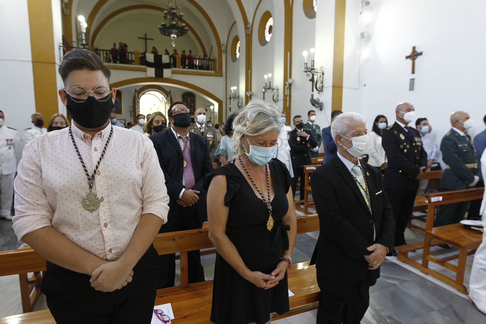 Fotogalería de la misa en honor a la Virgen del Carmen. Iglesia de San Roque. Almería