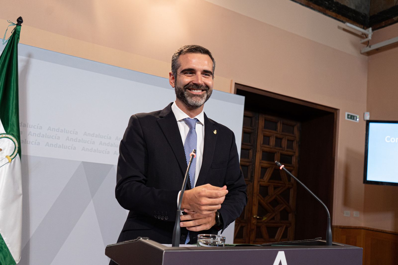 Ramón Fernández Pacheco, portavoz del Ejecutivo de la Junta de Andalucía.