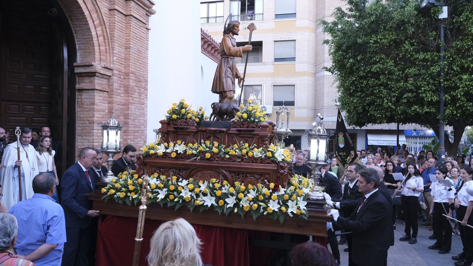 La procesión de San Isidro en El Ejido, en imágenes