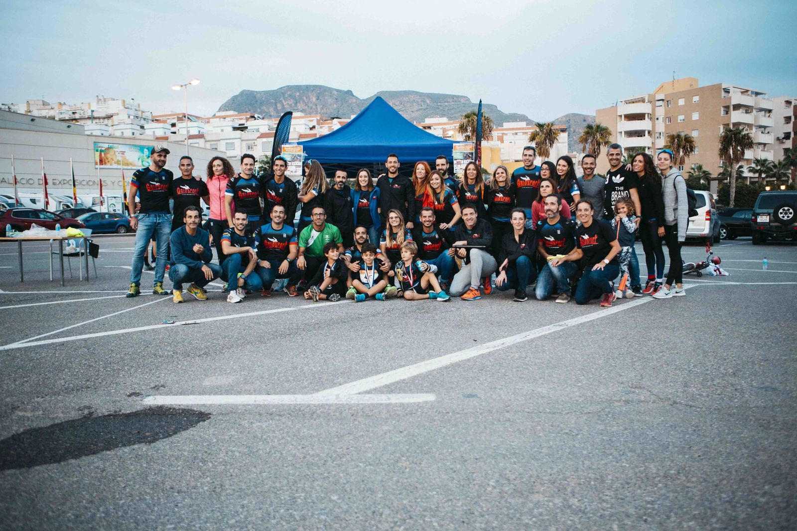 Pequeñas zancadas en un duatlón