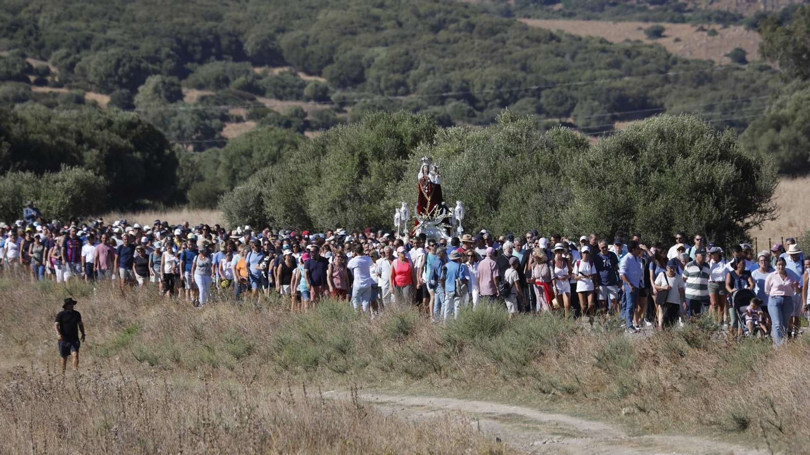 Las fotos de la llegada de la Virgen de la Luz a Tarifa