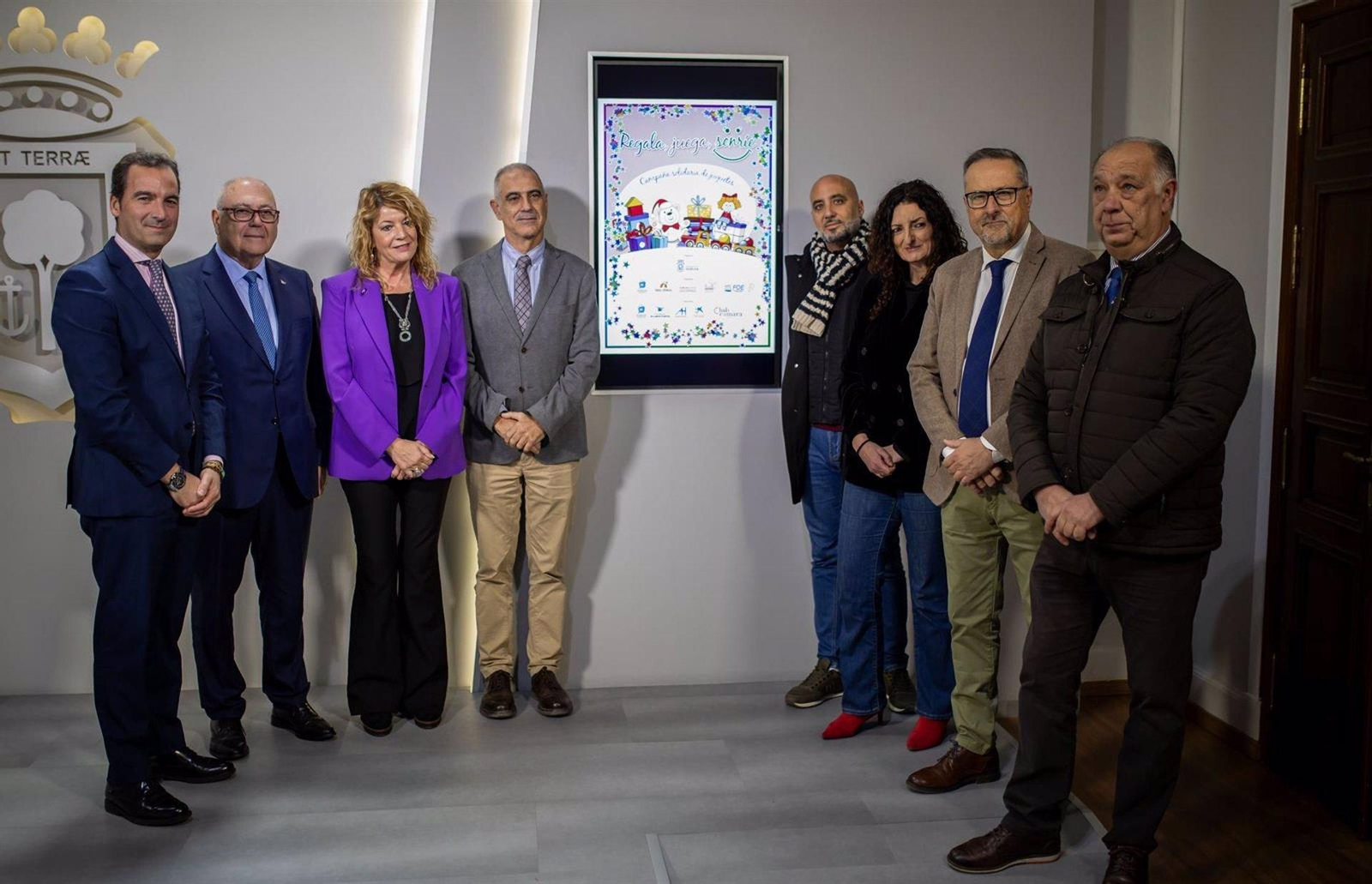 Presentación de la sexta campaña 'Regala, juega, sonríe'