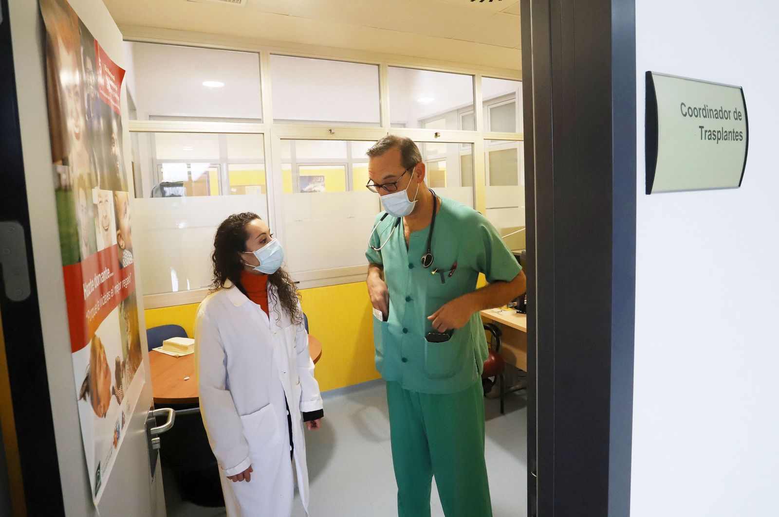 Imágenes de la Unidad de Donación de Órganos del Hospital Infanta Elena, Huelva