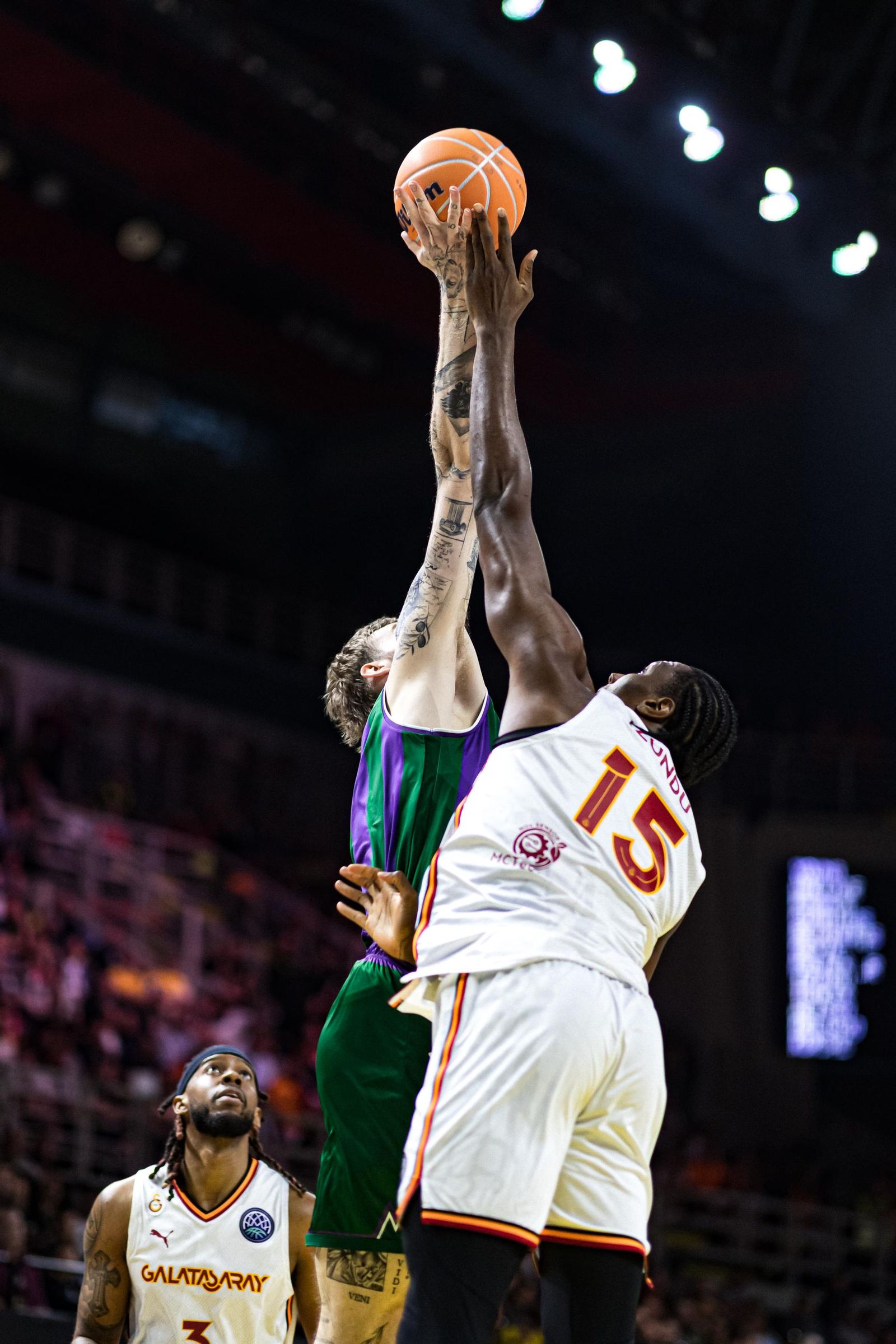 El Galatasaray-Unicaja, en fotos