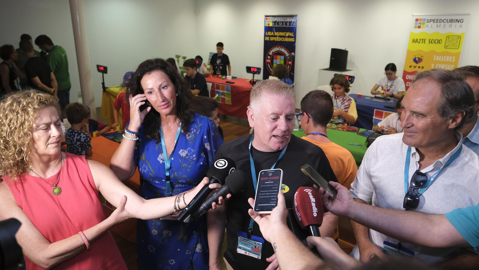 II Torneo de Speedcubing de la Feria de Almería 2024, en imágenes