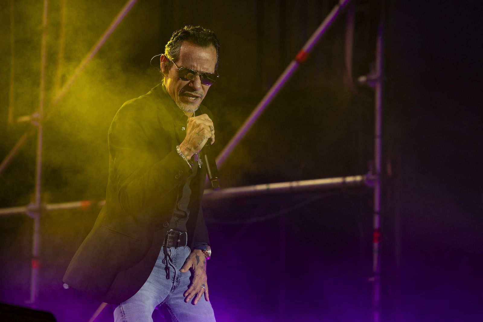 Las mejores imágenes del concierto de Marc Anthony en Cádiz