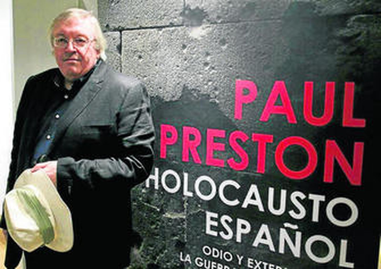 Paul Preston, ayer, en la presentación de su nuevo libro.