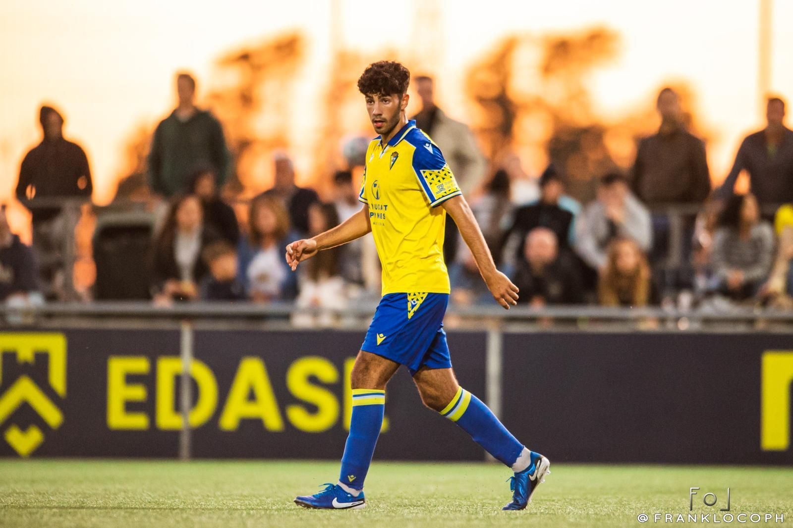 Toni, en su etapa en el Cádiz CF 'C'.