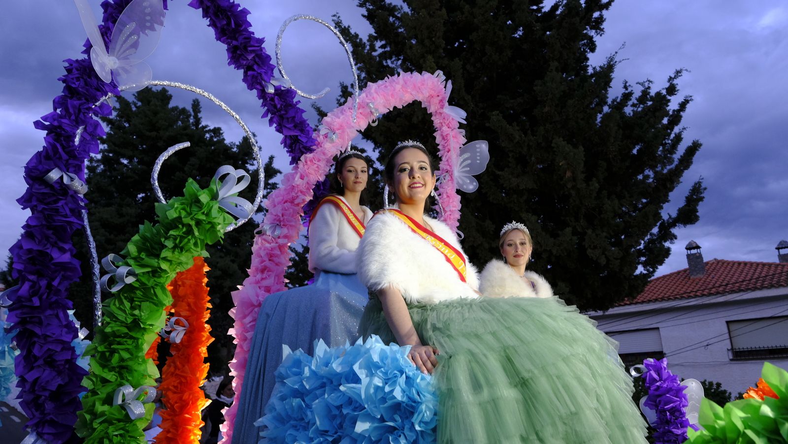 Las mejores imágenes de las carrozas de las fiestas de Canjáyar