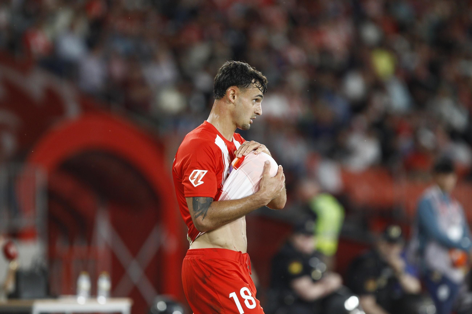U.D. Almería-Racing de Santander, en imágenes