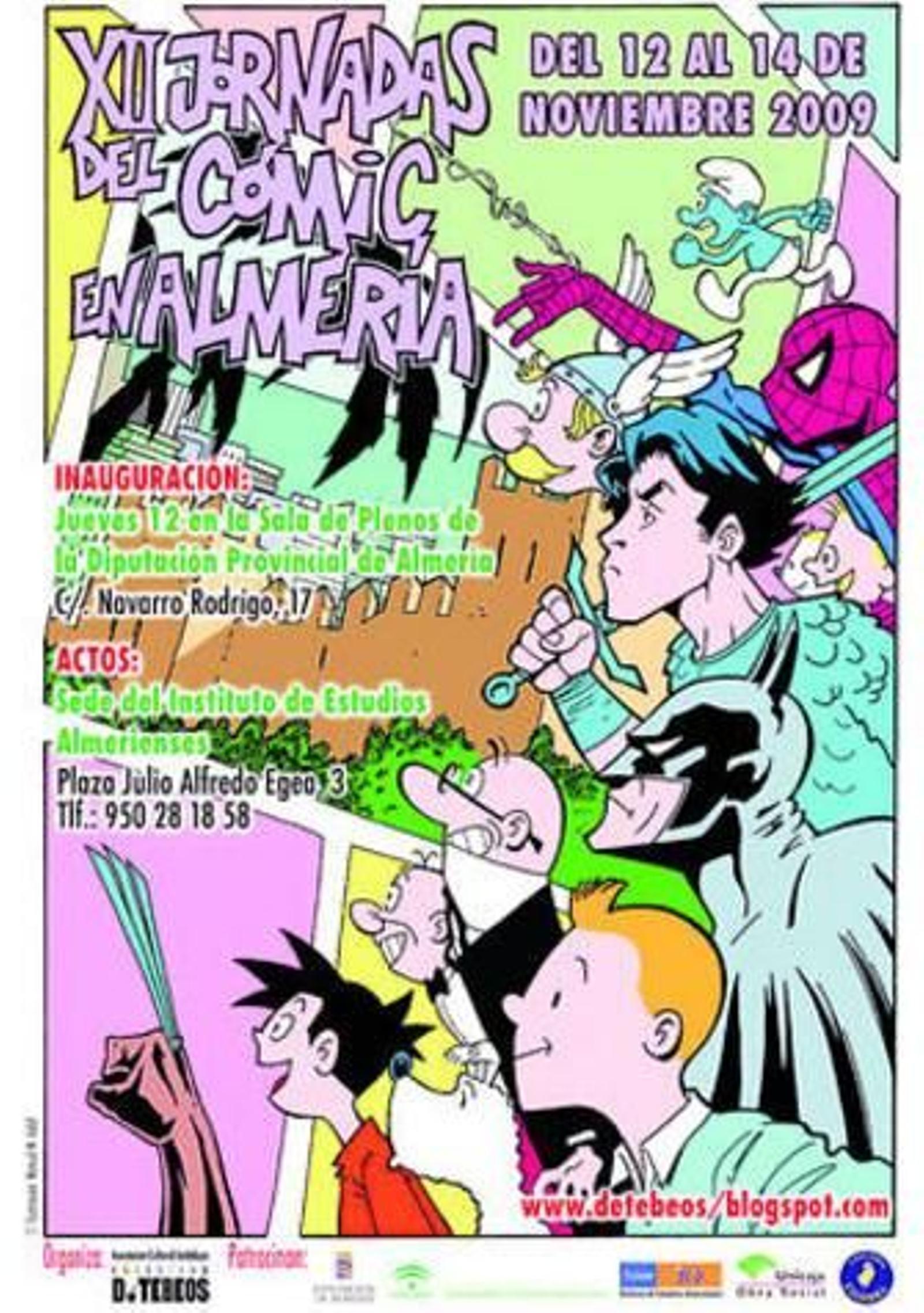 Cartel de las jornadas que se celebran en noviembre.