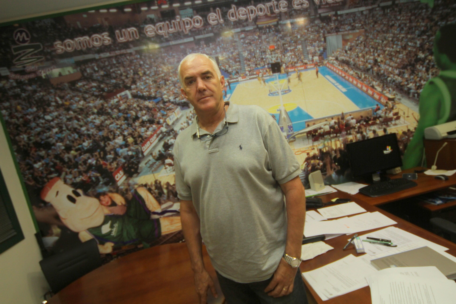 Las fotos de Manolo Rubia en su etapa en el Unicaja