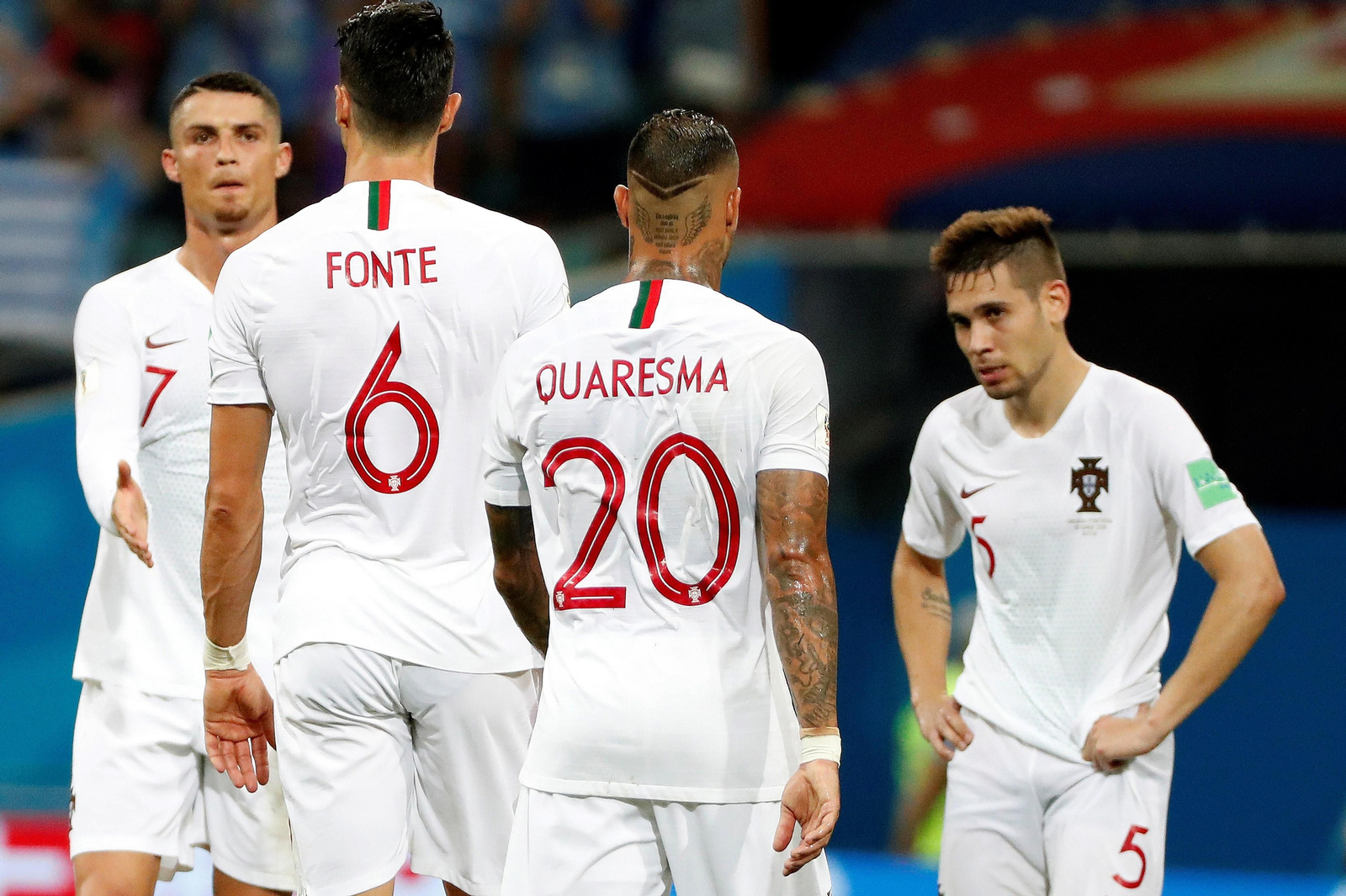 Las imágenes del Uruguay-Portugal