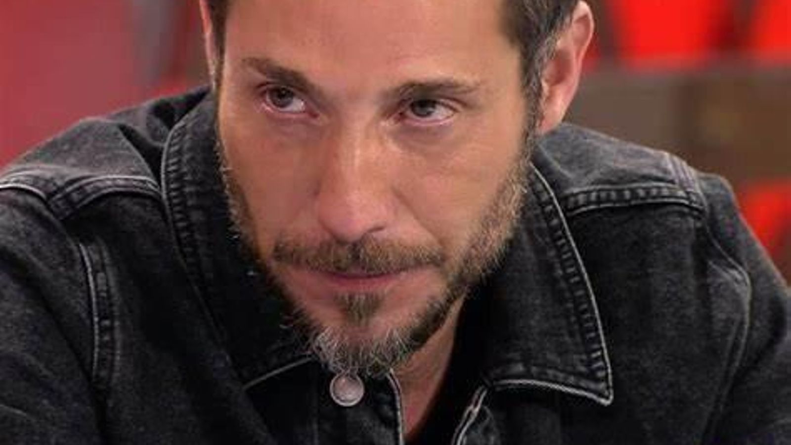 Antonio David Flores, en el plató de 'Sálvame', tras conocer el 'bombazo' del documental de su ex.