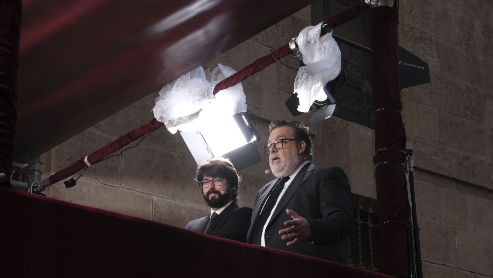 Procesión del Santo Entierro en Almería, en imágenes.