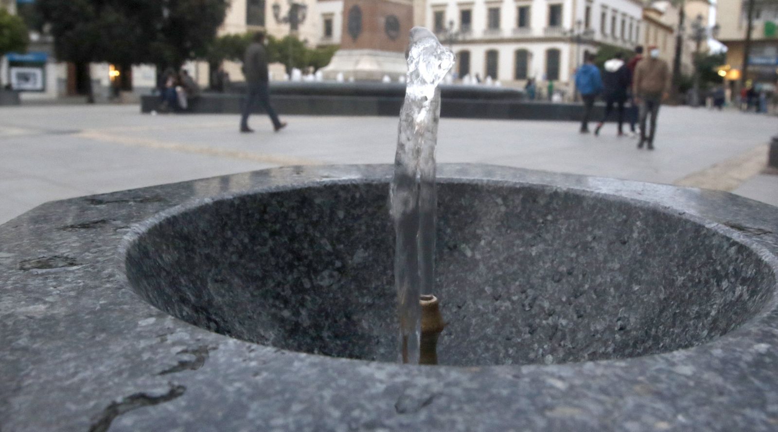 Una fuente pública en una imagen de archivo.