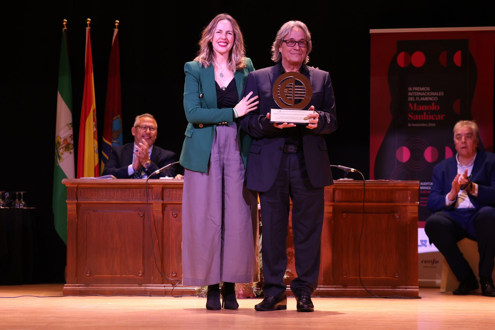 Las imágenes de la gala de entrega de los IX Premios Internacionales de Flamenco 2024 en Sanlúcar
