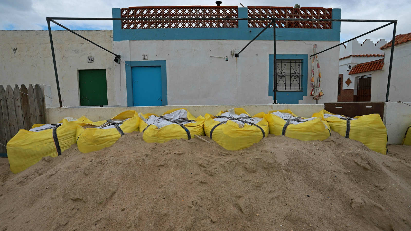 Pérdida de arena en la playa de El Rinconcillo