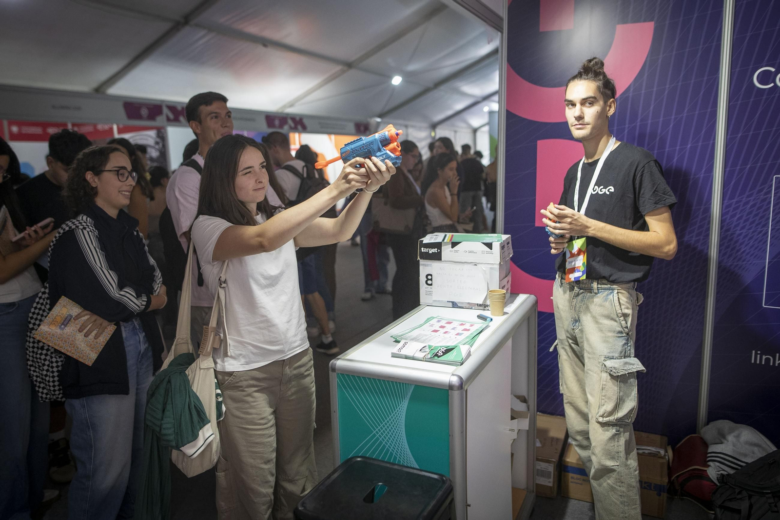 La primera Jornada de Recepción de Estudiantes de la Universidad de Granada, en imágenes