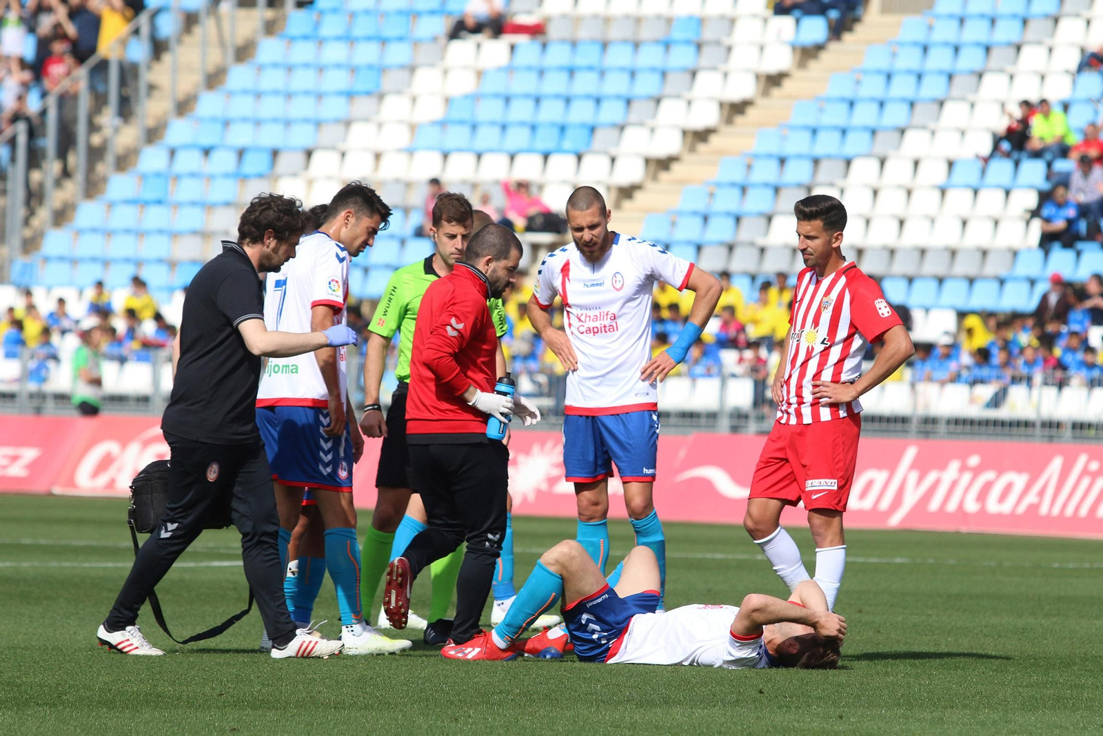 Las imágenes del Almería-Rayo Majadahonda