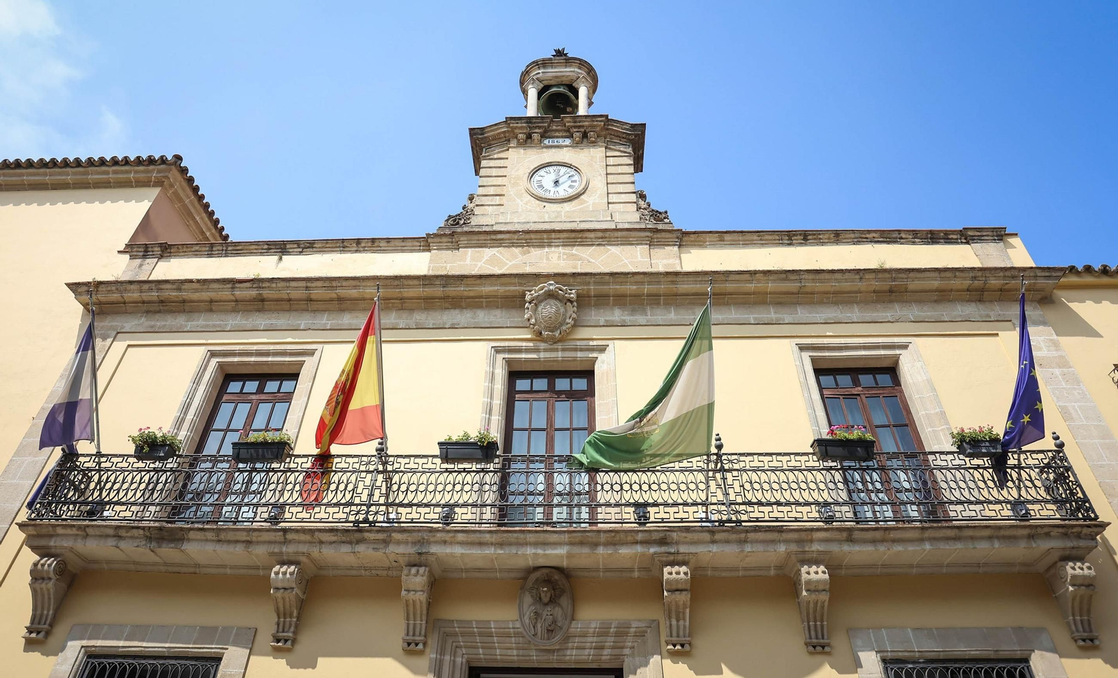 Fachada del Ayuntamiento de Jerez