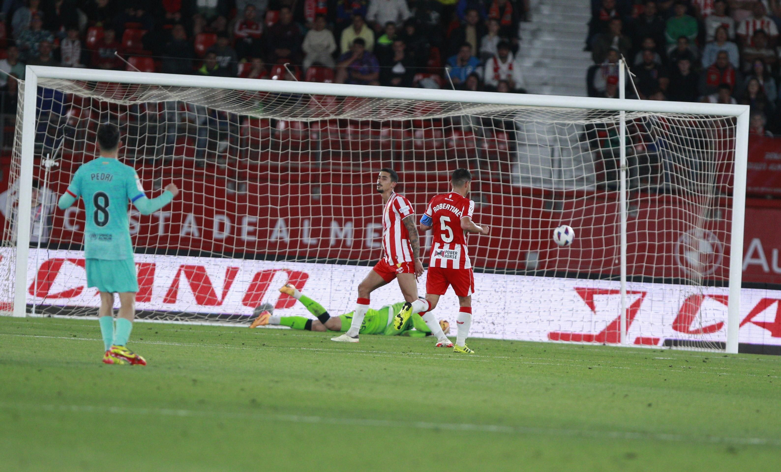 Las mejores imágenes del partido U.D. Almería-F.C. Barcelona