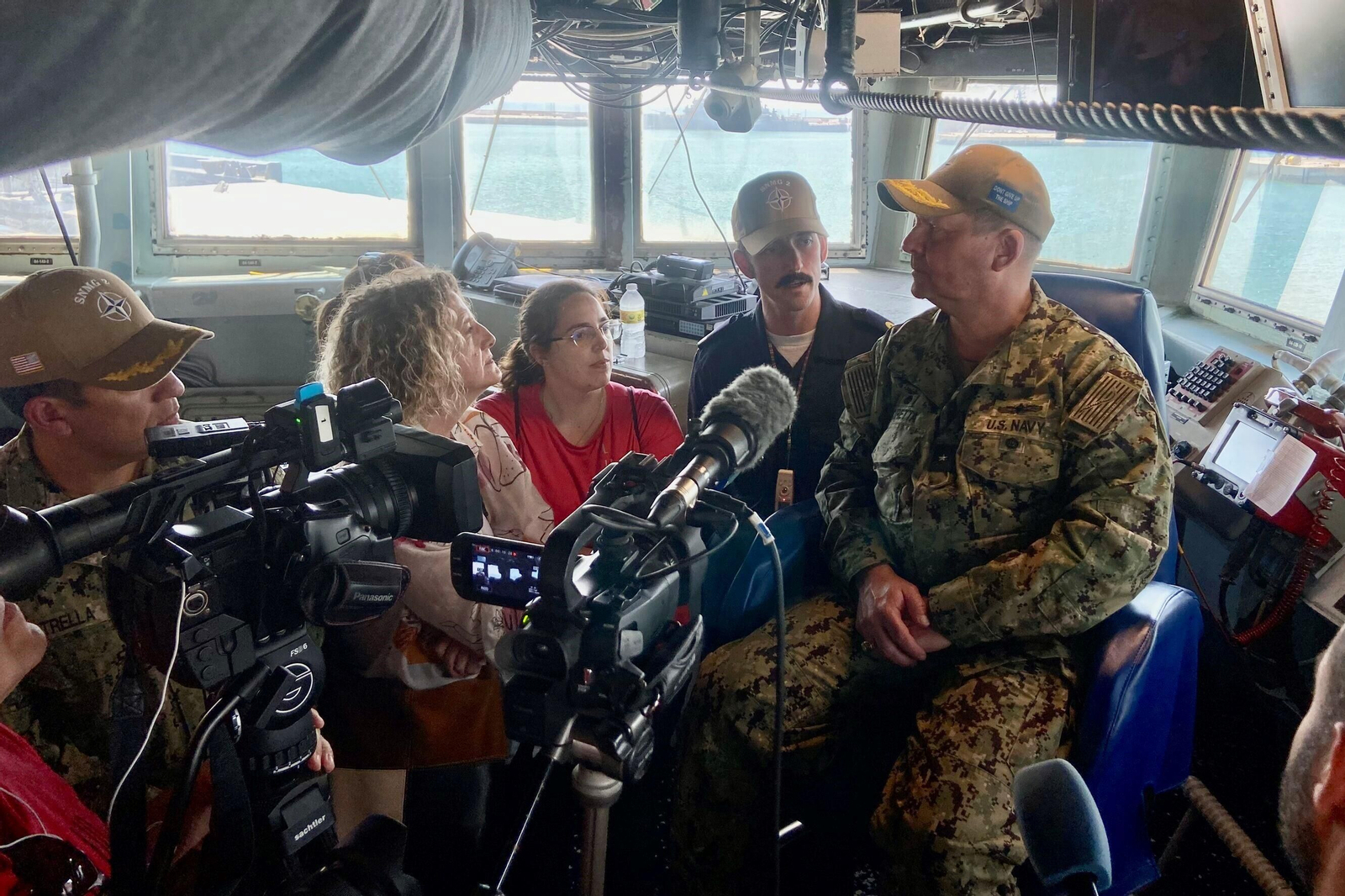 Recorrido por el destructor 'James E. Willians', atracado en la Base naval de Rota