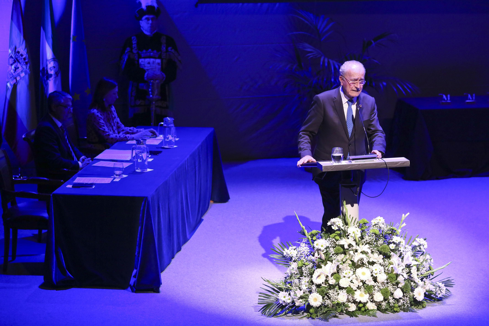 Las fotos de las distinciones 'M de Málaga' con motivo del Día de Andalucía en la Diputación de Málaga