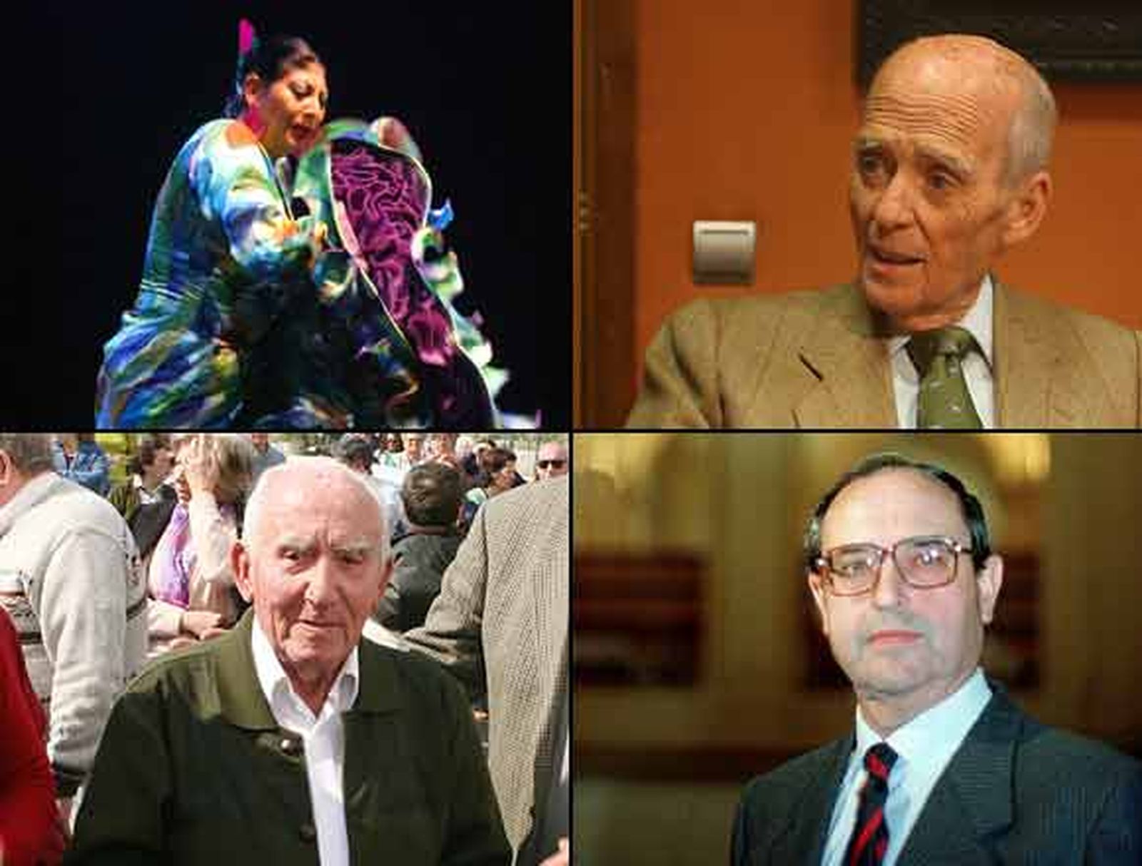 Así son los cuatro sevillanos distinguidos con las Medallas de Andalucía