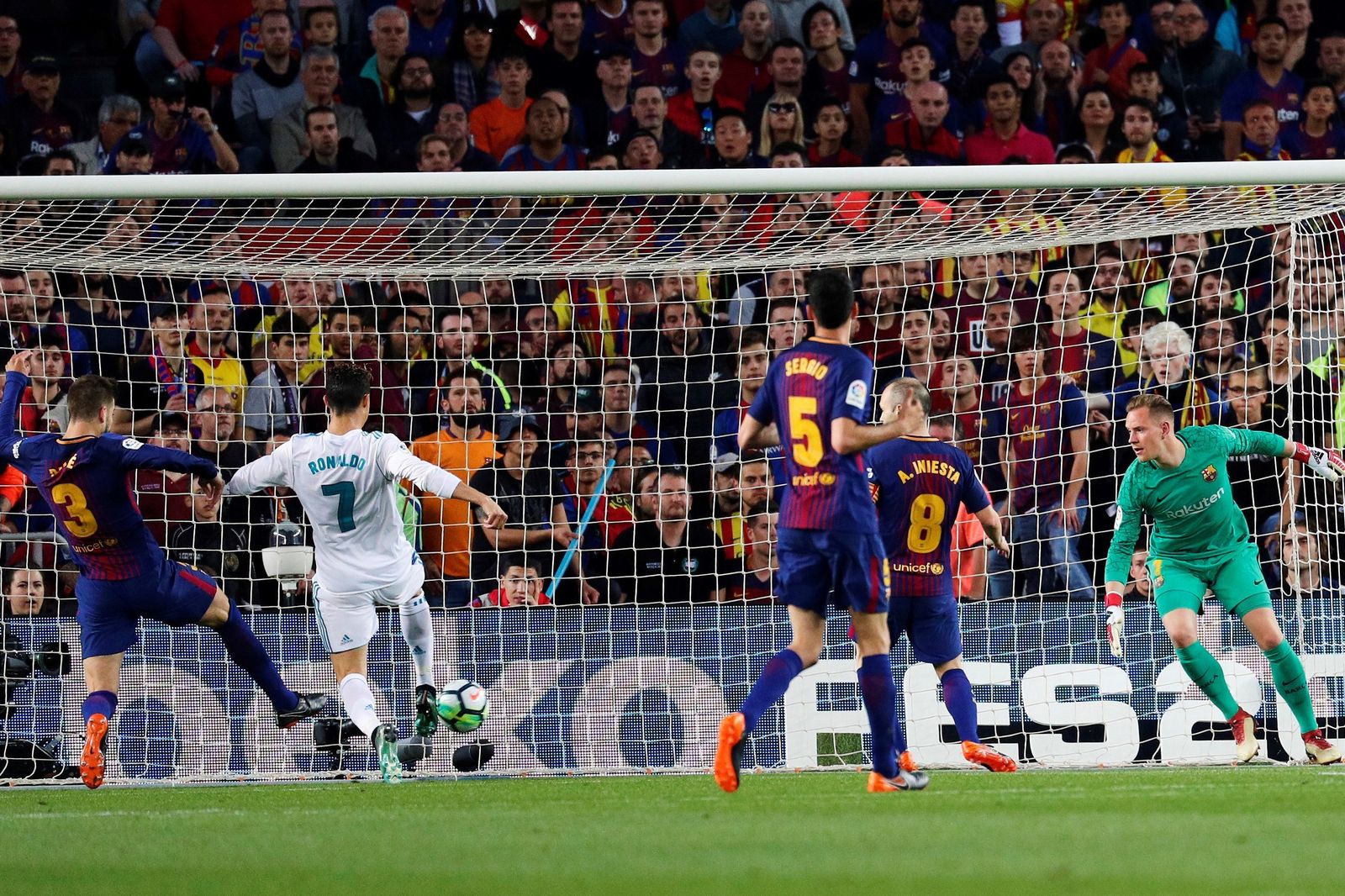 Las imágenes del Barcelona-Real Madrid