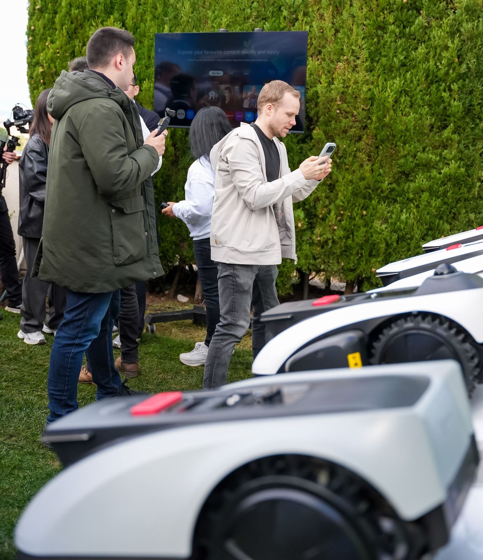 Evento de presentación de Ecovacs Robotics en Barcelona
