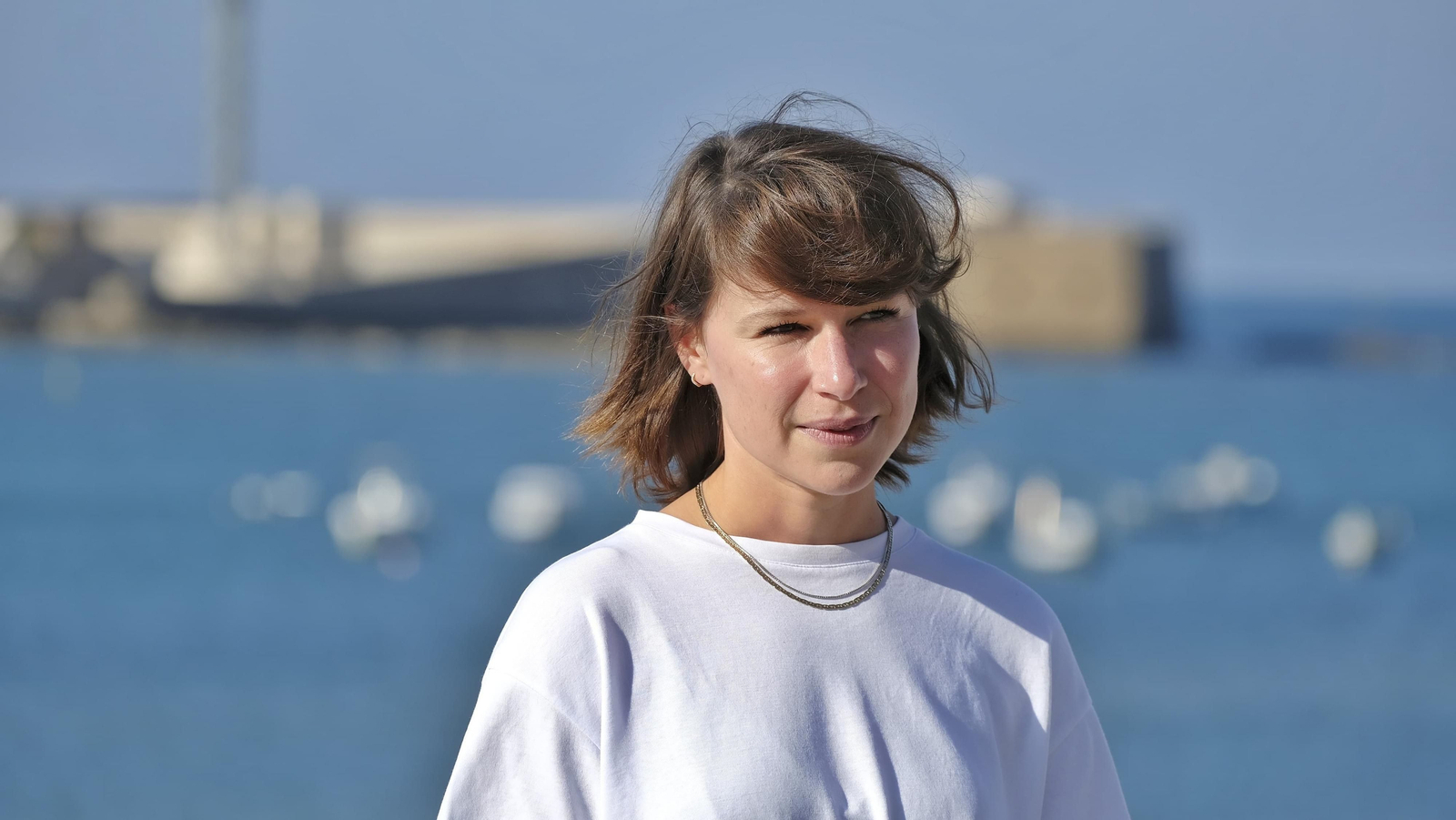 Imágenes del photocall de La Caleta en el South Series Festival de Cádiz: Víctor Clavijo, Jon González y Melanie Olivares entre las estrellas del martes